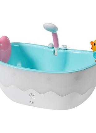 Автоматическая ванночка для куклы baby born – легкое купание (свет, звук)