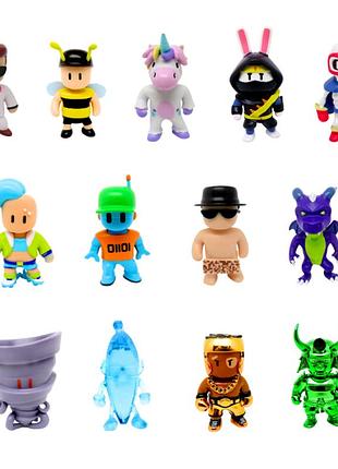 Коллекционная фигурка-сюрприз stumble guys w2 (5 cm, в диспл.)