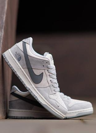 Кроссовки nike sb dunk low x the north face