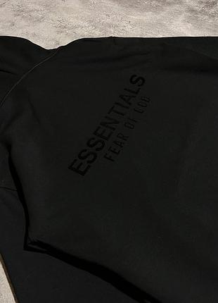 Худі essentials чорне 3