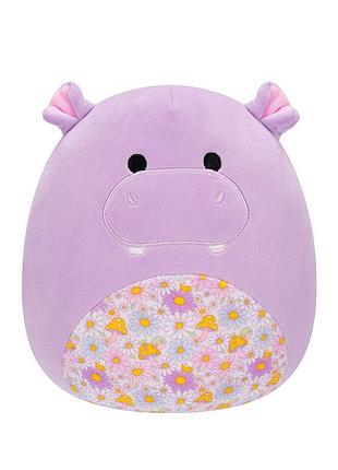 М'яка іграшка squishmallows – бегемот ханна (19 cm.)