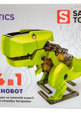 Интеррактивный робот-конструктор динобот от same toy 4 в 1 на солнечной батарее (2125ut)