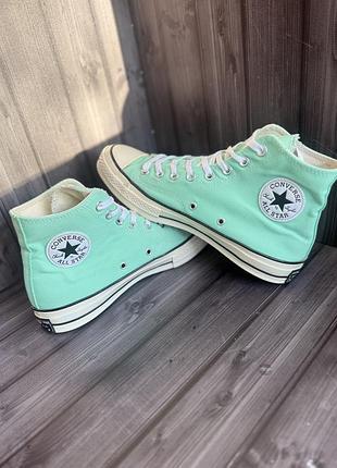 Кеди converse chuck 70 high 'prism green'/р.42