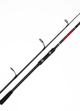 Вудилище коропове gladiator king carp для трофейної риболовлі чорне 3.6 м 3.5 lbs