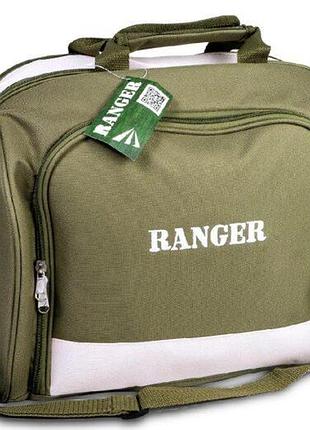 Набір посуду для пікніка ranger meadow ra 9910 на 4 - персони з термовідділом
