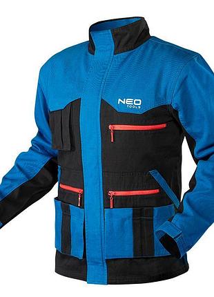 Робоча куртка neo tools hd+ посилена oxford розмір xl синій (81-215-xl)