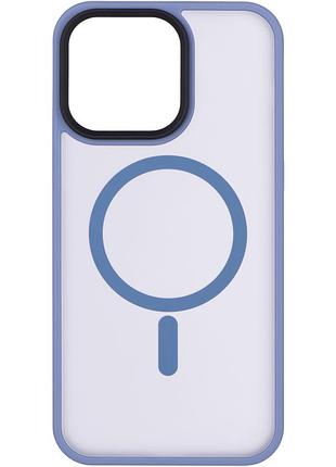 Чехол 2e basic для iphone 15 ultra / iphone 15 pro max soft touch magsafe cover light blue (erc-2e-iph-15u-ocls-lb) 2