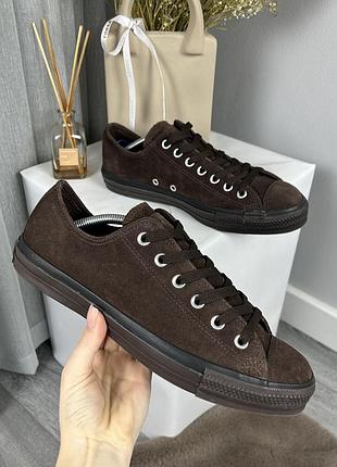 Оригінальні унісекс шкіряні кеди converse