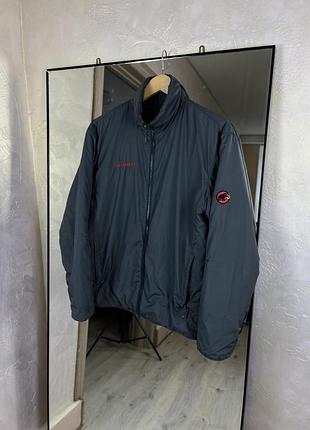 Технологічна куртка mammut rime jacket graphite — swiss design