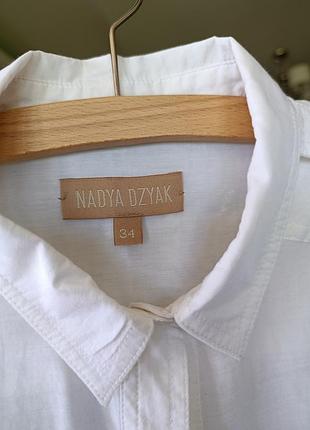 Шовкова прозора сорочка жіноча nadya dzyak український бренд