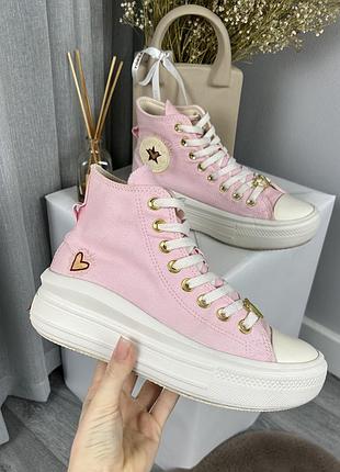 Жіночі оригінальні високі кеди converse