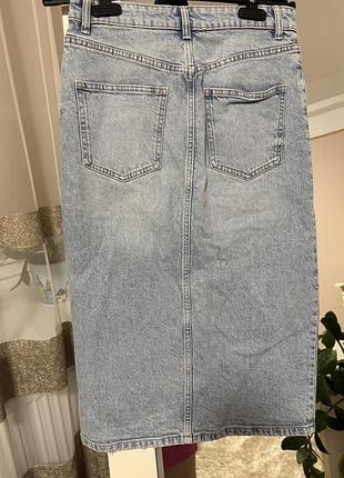 Спідниця джинсова, zara 4