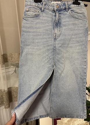Спідниця джинсова, zara 5