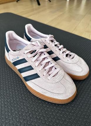 Кроссовки женские adidas handball spezial pink blue