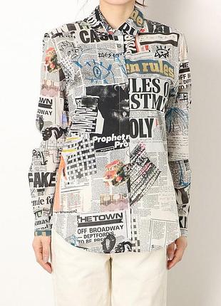 Сорочка діноча з принтом desigual