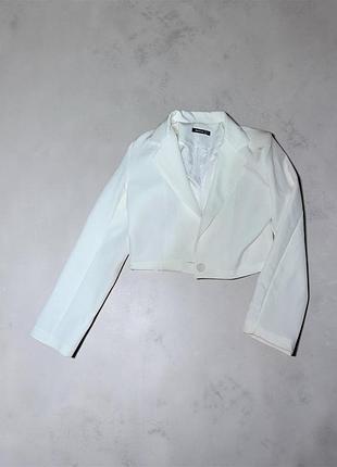 Жіночий білий піджак boohoo