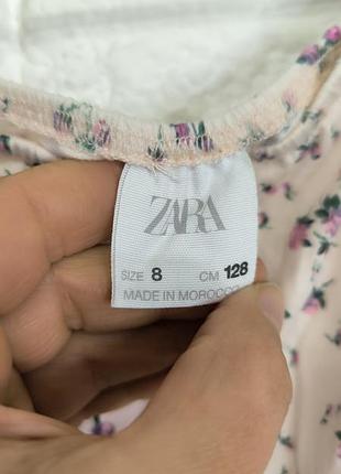 Блуза zara 7-8 лет 3