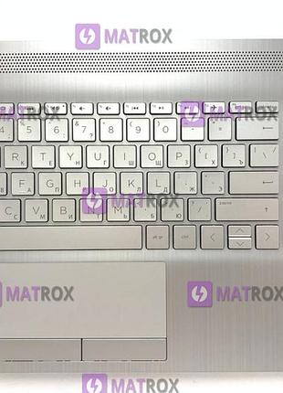 Передняя панель для hp 15-dw, 15-du, 15-gw, 15-cs, 250 g8 серебристый