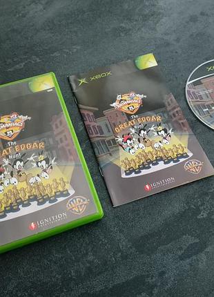 Диск animaniacs the great edgar hunt (xbox original)