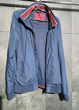 Superdry мужская ветровка бомпер легкая летняя