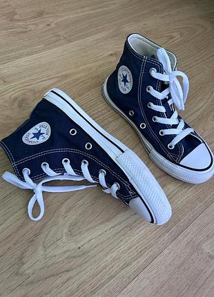 Дитячі кеди converse all star (оригінал) в ідеальному стані, 32 розмір