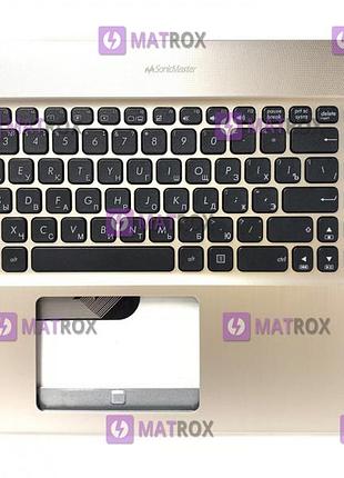 Передняя панель для asus r541, r541u, x541, x541s, a541u, f541u, x541l золотистый