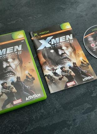 Диск x-men legends ii rise of apocalypse (xbox original)