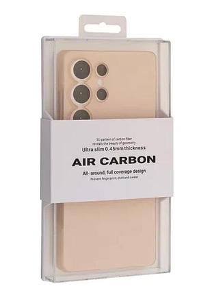 Чохол kzdoo air carbon for samsung s25 ultra deesert titanium