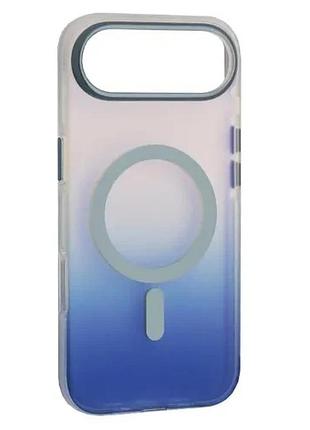 Чехол mystik magsafe case for iphone 17 air dark blue дефект упаковки