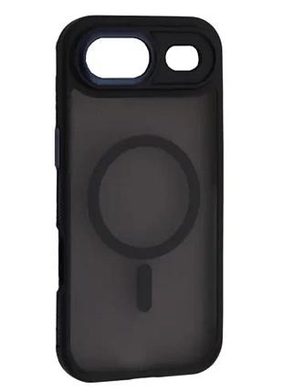 Чехол new matte magsafe for iphone 17 air dark blue