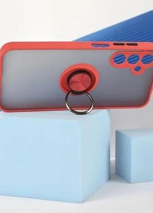 Чохол gingle ring case for xiaomi redmi note 10 pro blue 5