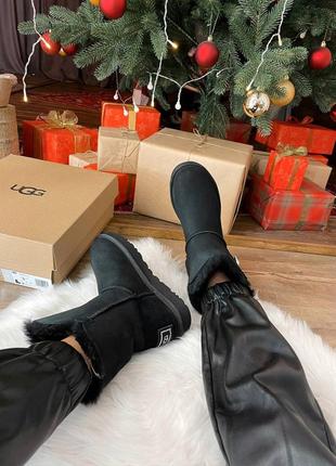 Ugg bailey button svarovski, угги женские2 фото