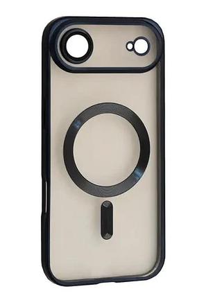 Чохол shining camera magsafe for iphone 17 air blue titanium