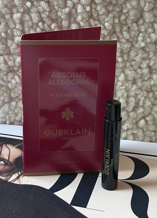 Оригинал пробник florabloom absolu guerlain absolus allegoria