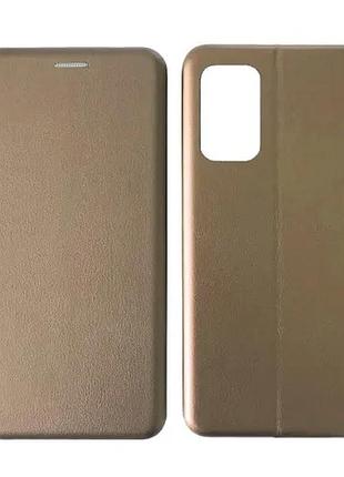 Чехол-книжка level for xiaomi poco m3/redmi 9t gold