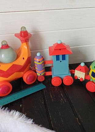 Набор поезда паровозики вагончики ночной сад in the night garden