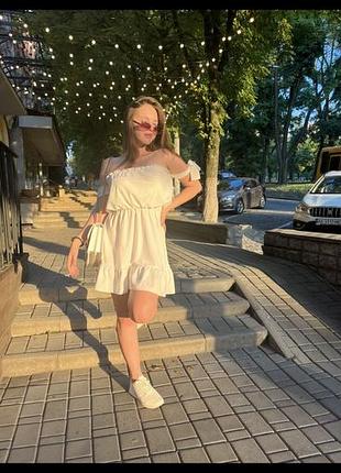 Сукня біла літня