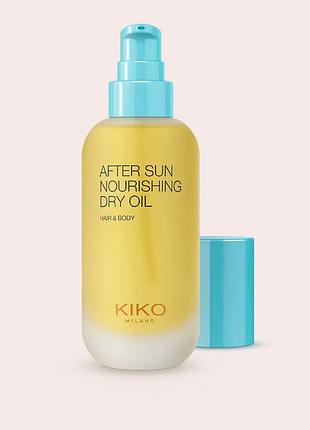 Сухое масло для тела и волос kiko milano после солнца 100 ml