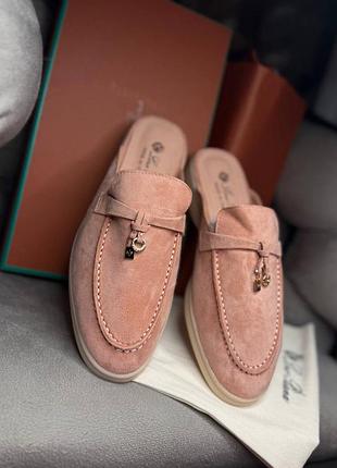Мюлі мокасини лофери loro piana