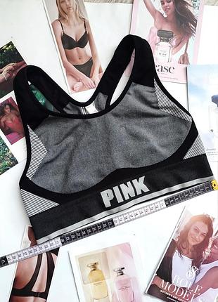 Pink victoria's secret m 38 75b 75c 80a 80b спортивний топ