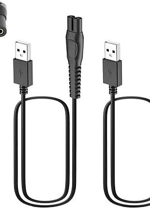 Набор 2 шт. запасных usb-кабель для зарядки 5 в, совместимый с philips