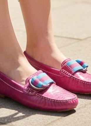 Жіночі мокасини clarks 37-37,5 мокасины макасіни лофери туфлі балєткі мокосини макасины мокасины туфли лакові шкіра макасини лаковые кларкс яркие ориг
