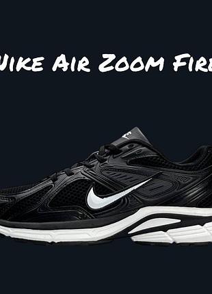 Чоловічі кросівки nike air zoom fire black white