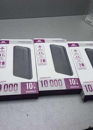 Универсальный внешний аккумулятор повербанк б/у rivacase va2031 10000mah