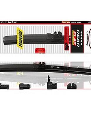 Дворник задний 12"/300мм бескаркасный "heyner" rear flat 001220 (50шт/уп)