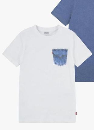 Футболка levi’s підліткова біла