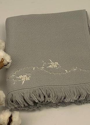 Рушник pupilla 50х90 bernini-1 grey