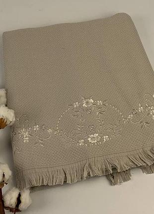 Рушник pupilla 70x140 bernini-2 beige