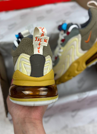 Air max 270 react x travis scott 7