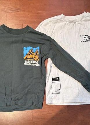 Дитячі лонгсліви next.zara.h&m 5